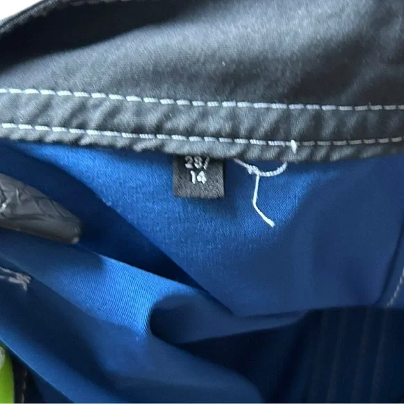 Quiksilver Saturn Blue Boardshort Swim Trunks SIZE 14 Board Short - Picture 11 of 15